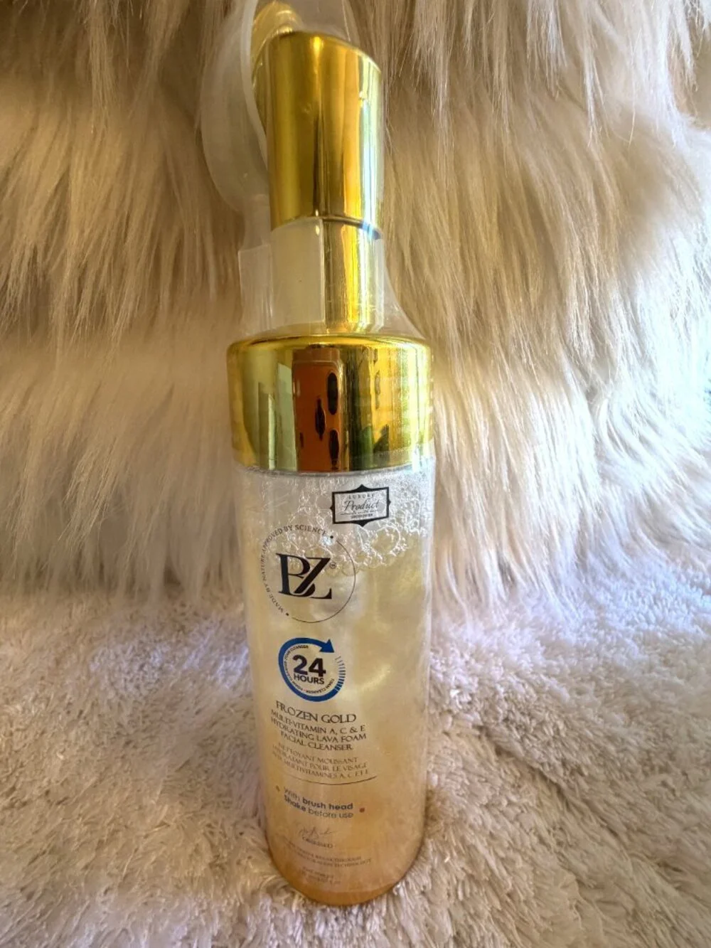 Below Zero Frozen Gold Luxury Skincare Bundle | 4-Piece Set | New & Factory Seal
